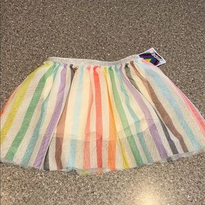 New Target Multicolor Striped Kids Skirt Skort